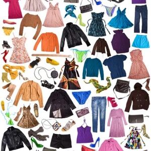 Clothes bags 💼 and shoes